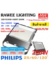 โคมไฟ LED FLOOD-LIGHT OEM 200W - **ราคาประหยัด - คุณภาพระดับพรีเมียม