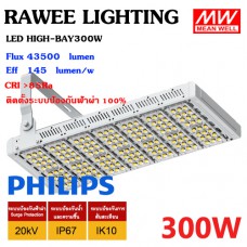 โคมไฟ LED FLOOD-LIGHT OEM 300W - ULTRA BRIGHT - สเปคจัดเต็มแบบอุตสาหกรรม