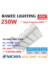 โคมไฟ LED HIGH-MAST / FLOOD-LIGHT OEM 250W - ULTRA BRIGHT - คุณภาพระดับพรีเมียม