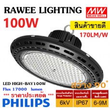 โคมไฟ LED HIGH-BAY OEM 100W - **UFO - คุณภาพระดับพรีเมียม